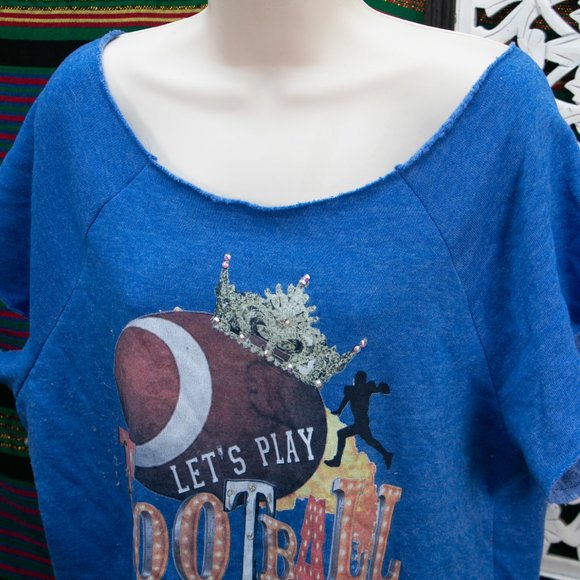 Lets Play Football Fleece Sweater - Picture 4 of 4